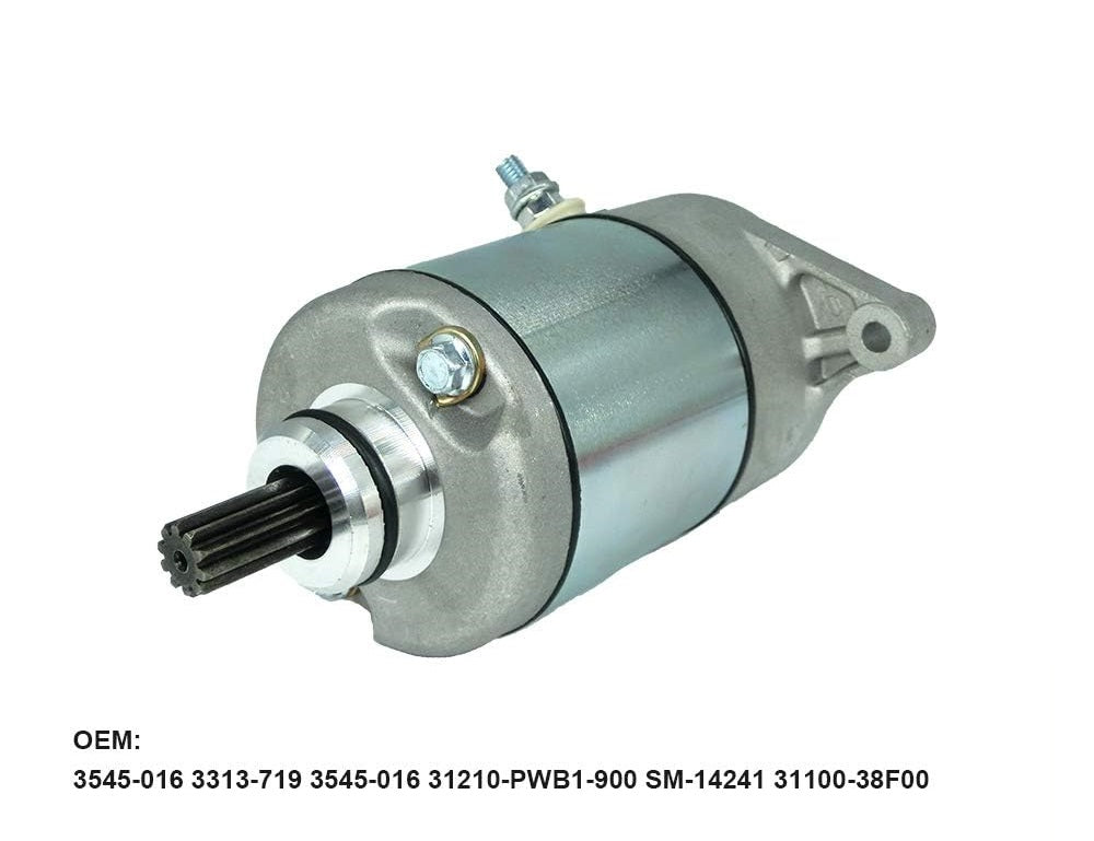 10 Teeth Starter Motor 31100-38F00 For Arctic Cat ATV Suzuki ATV LT-A400 LT-F400