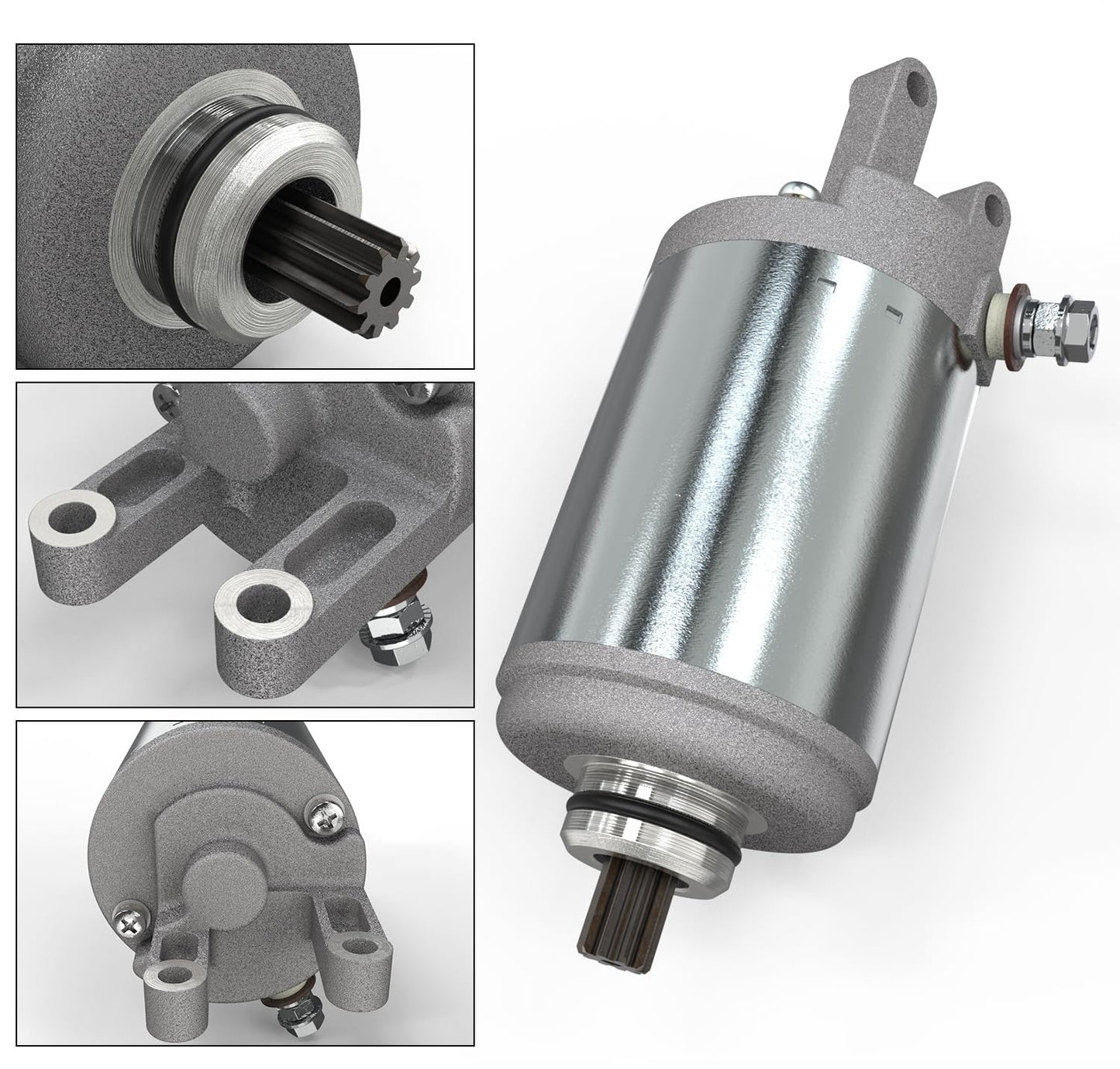 10 Teeth Starter Motor for Honda Big Red ATC250ES ATC250SX Fourtrax TRX250 1985-1986 31200-HA0-682