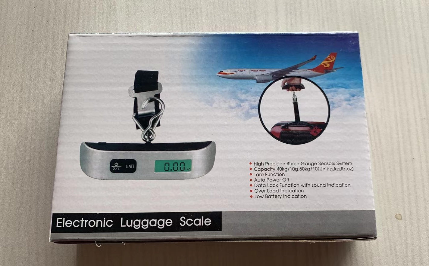 Portable Luggage Scale Digital LCD Display Suitcase Travel Scale