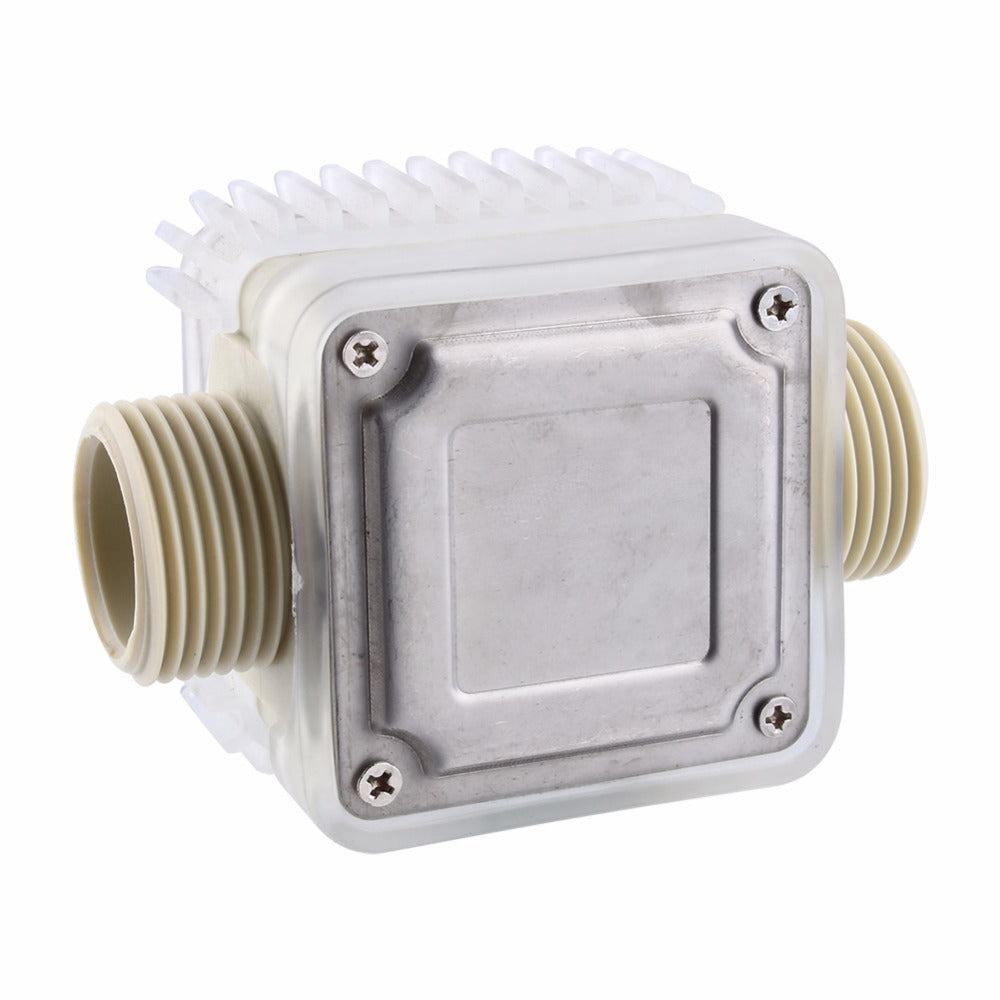 1" BSP Genuine K24 Flow meter with battery for Water, Milk, Petrol, Diesel etc with 2 SS304 clamps