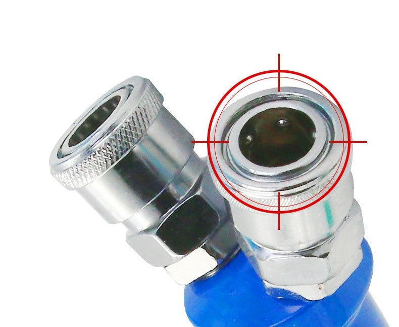 Nitto type ¼" Female 2-Way Splitter Quick Coupler Pneumatic Compressor Fittings