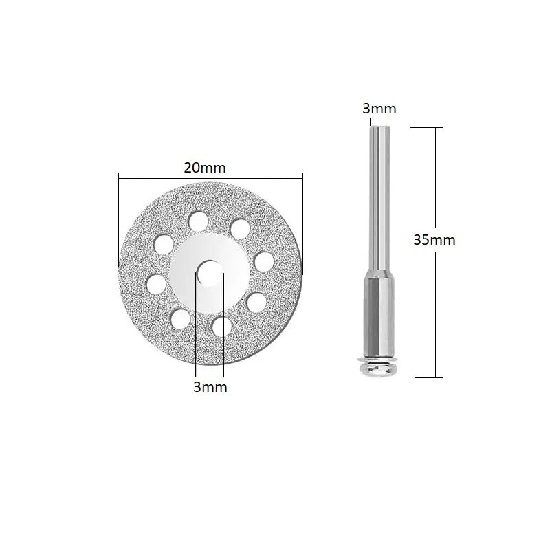 20mm Hot Dremel Tool Mini Diamond Cutting Blades