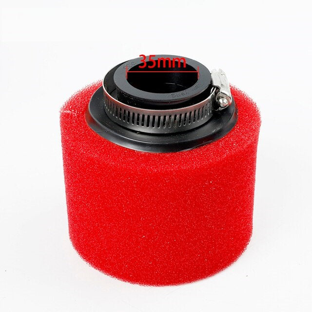 35mm POD Foam Washable Air Filter for ATV, Pit Bike Dirt Bike & Go Kart Kayo BSE