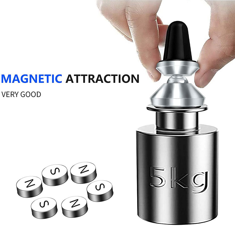 360 Degree Rotatable Magnetic Car Phone Holder