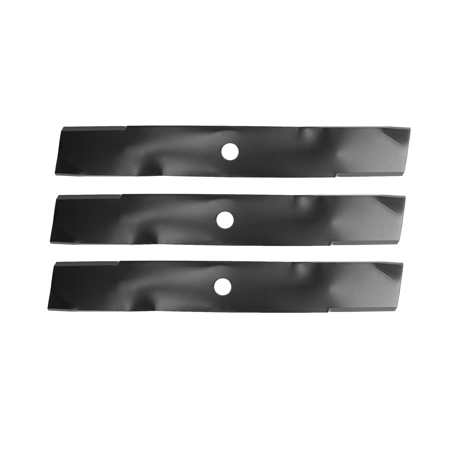 3PCS Mower Blades for John Deere M145476 M127500 GX345 X300 X500 48" Deck