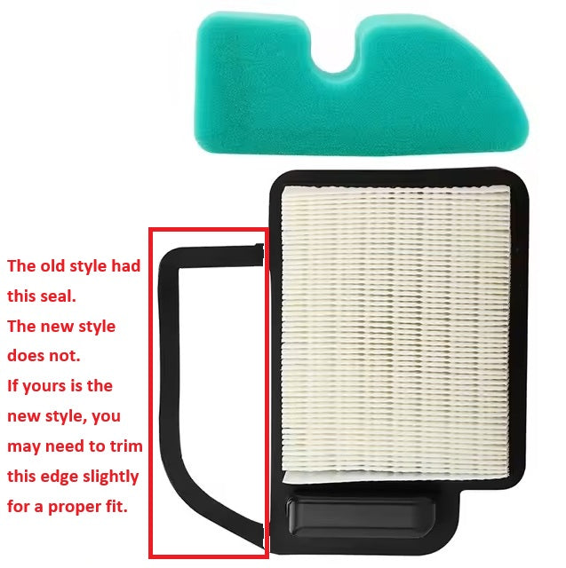 Air Filter 2008302S for Kohler Courage 15-17HP Engine – Replacement for 2008306S, Husqvarna 531029501