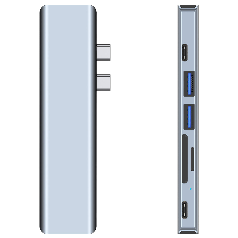 7 in 1 Docking station for MacBook Type-C To HDMI-compatible USB 3.0 Adapter