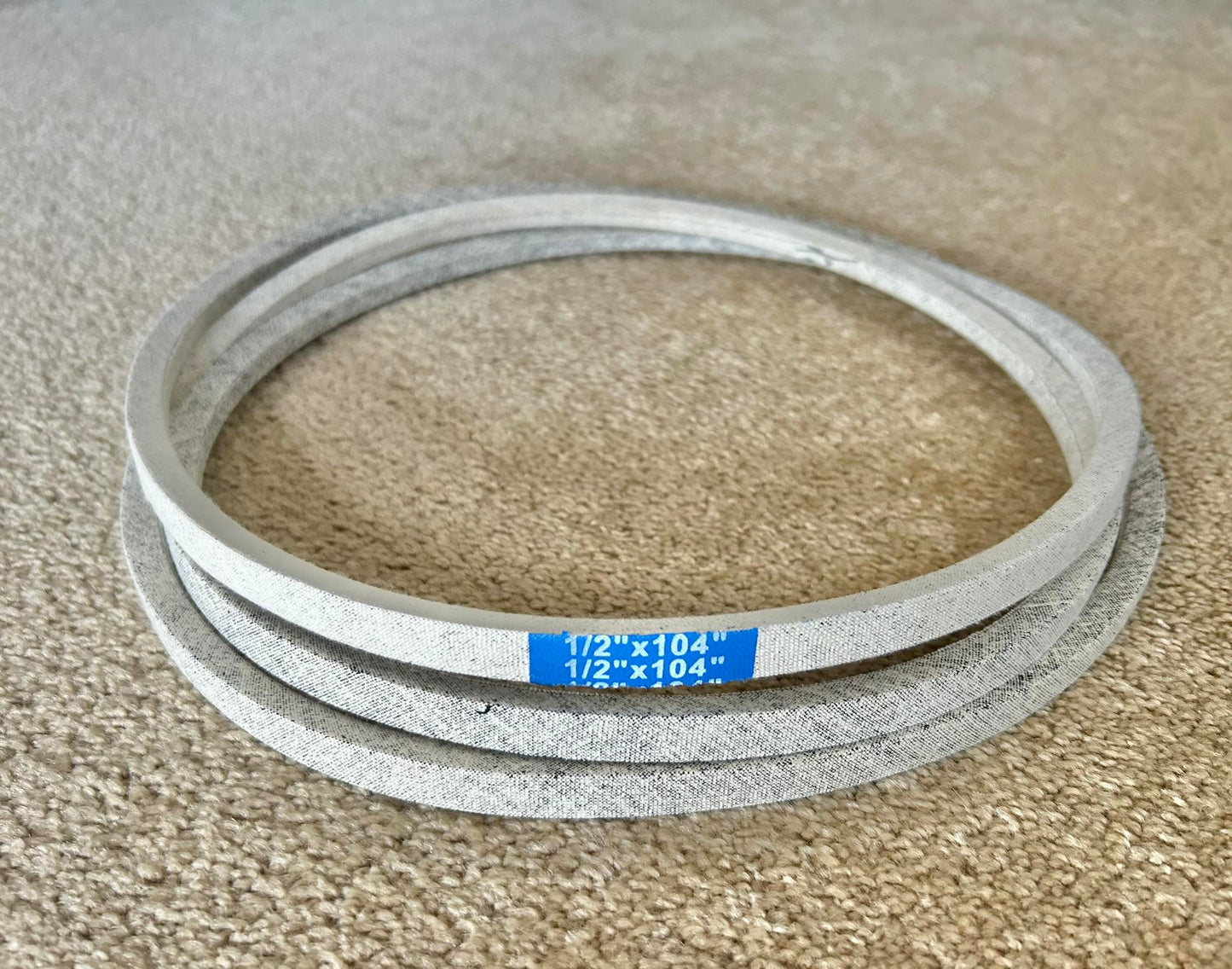 Kevlar Deck Belt / Trans Belt for Rover, Masport 1/2" x 104"