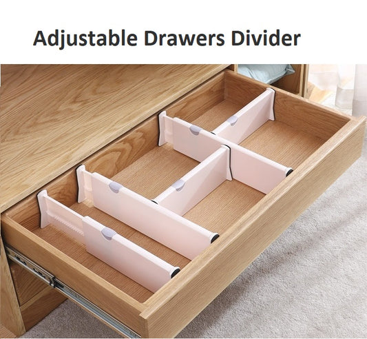 Adjustable Drawers Divider Retractable Drawer Partition