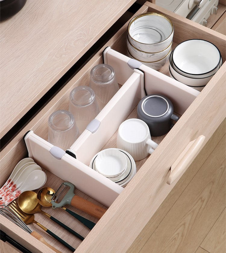 Adjustable Drawers Divider Retractable Drawer Partition