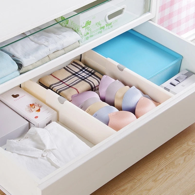 Adjustable Drawers Divider Retractable Drawer Partition