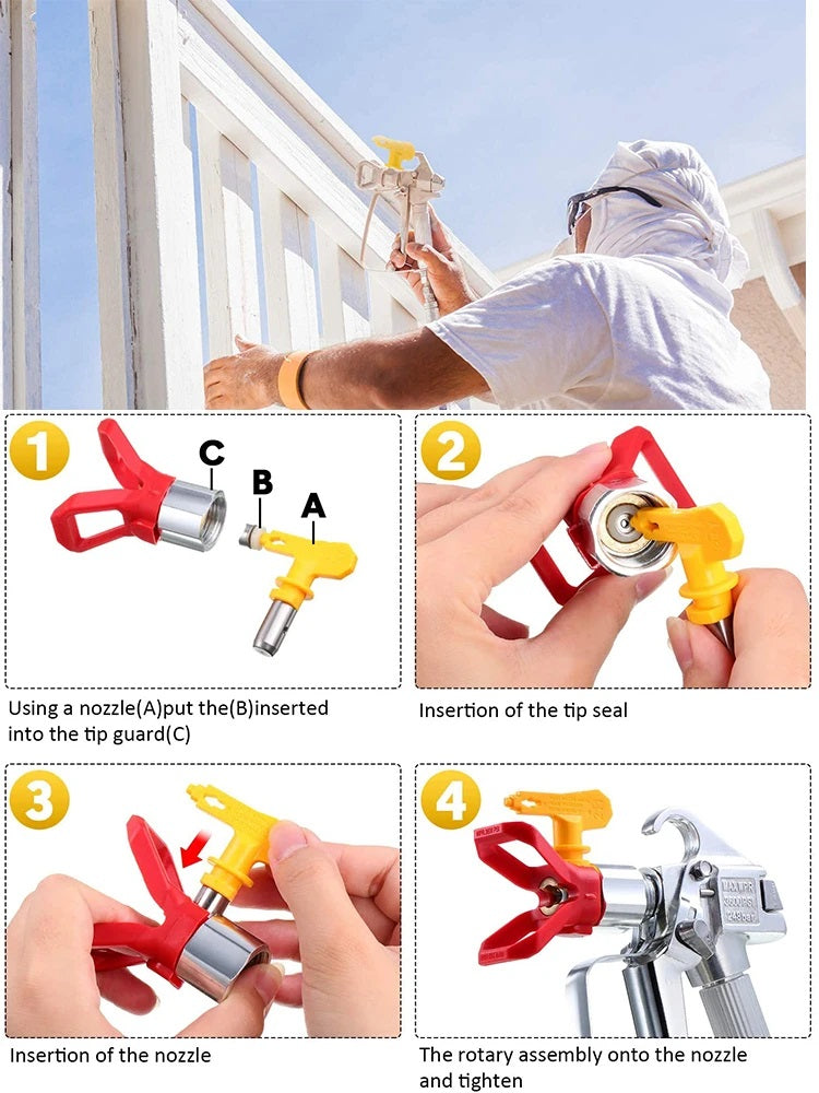 Airless Spray Tip Nozzle For Titan/Wagner Airless Paint Spray Gun