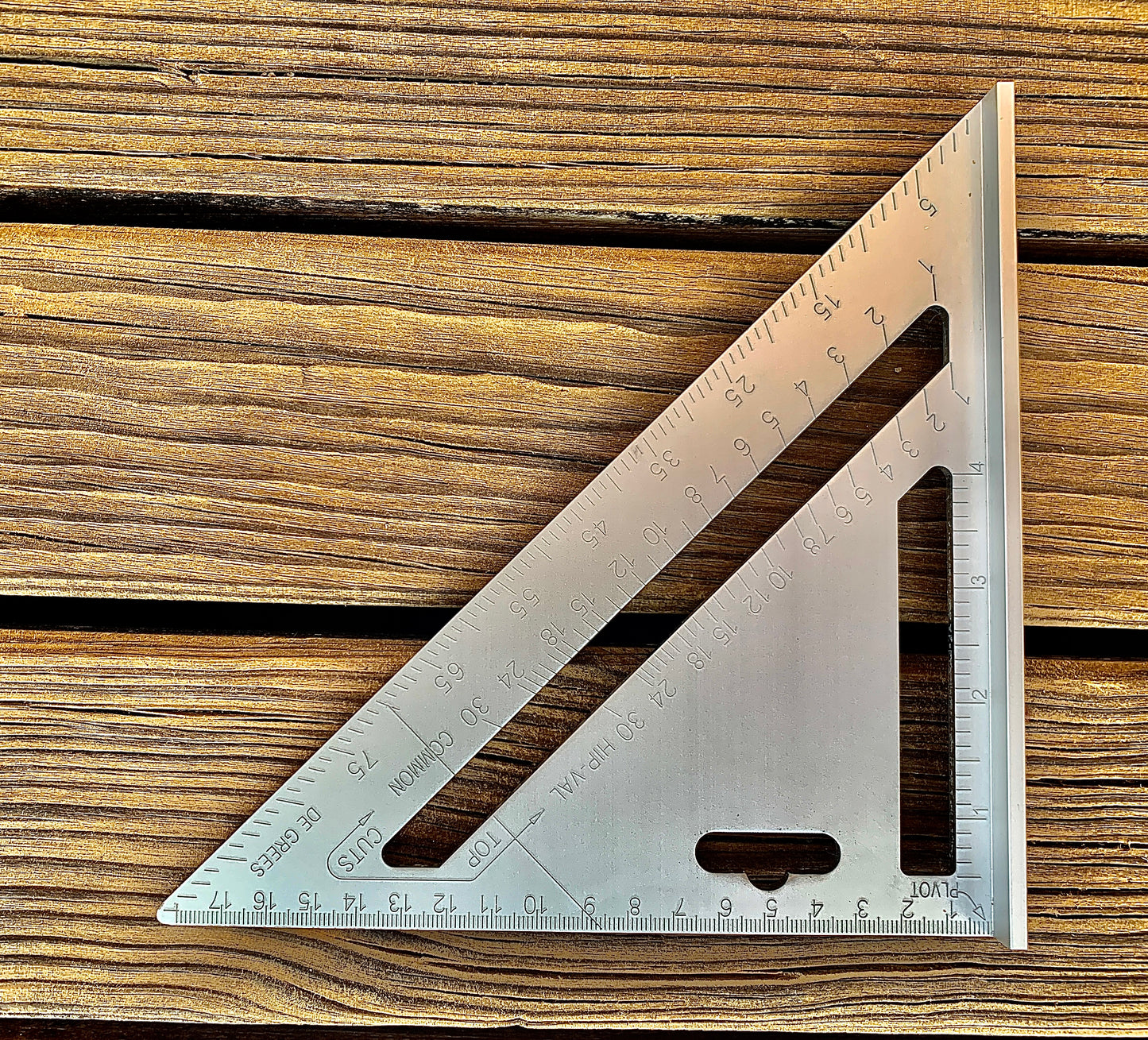7" Aluminium Quick Square