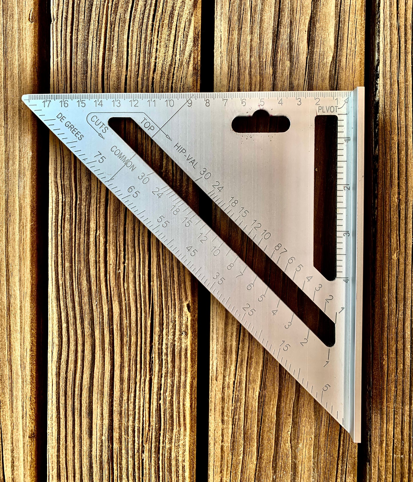 7" Aluminium Quick Square