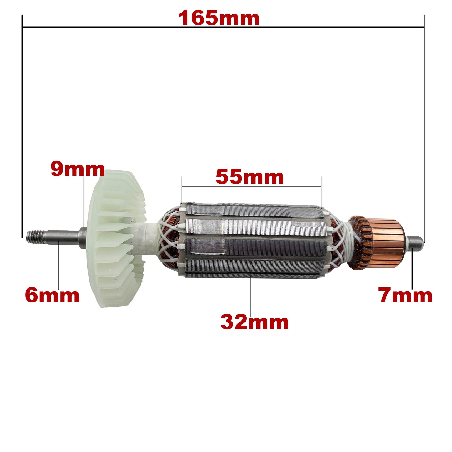 Armature Rotor Anchor for MAKITA Angle Grinder
