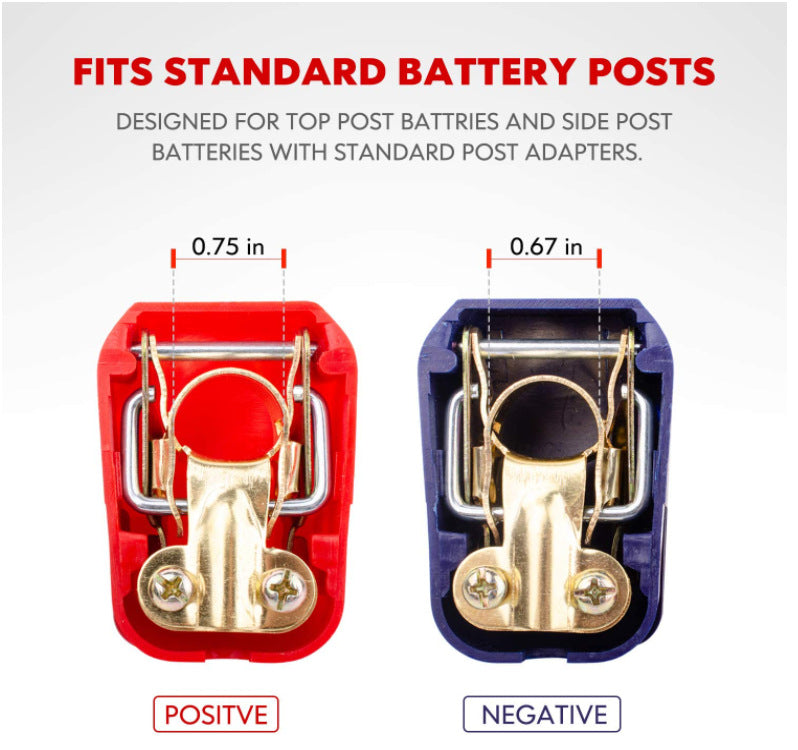 12V Car Battery Terminals Quick Release Connector Battery terminal Clamps