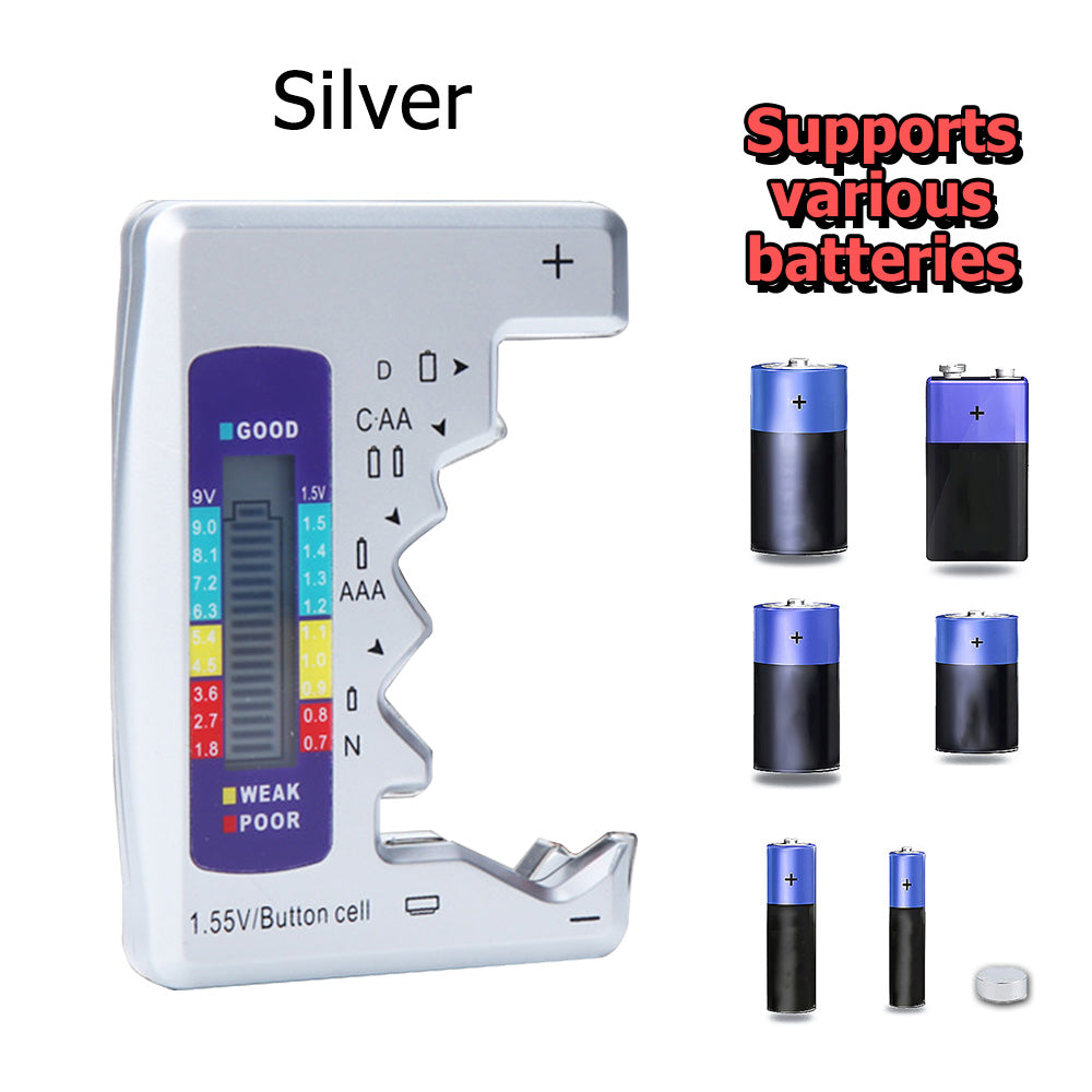 LCD Display Battery Tester