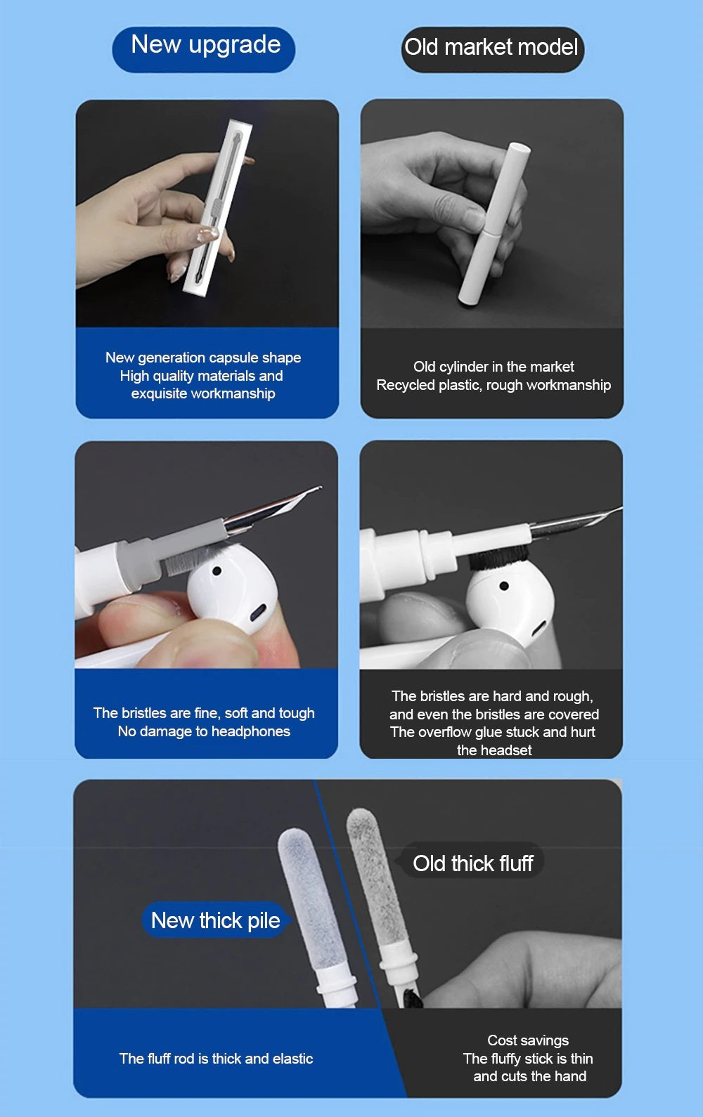 Bluetooth Earphones Cleaning Pen Airpods Cleaner