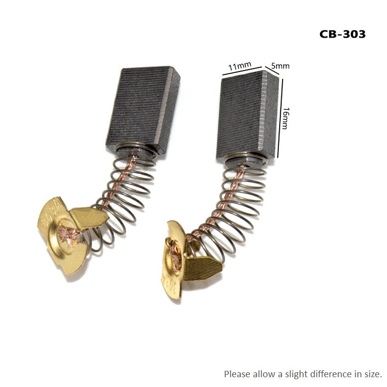 Carbon Brushes for Makita CB-303 powertools – 5x11x16mm