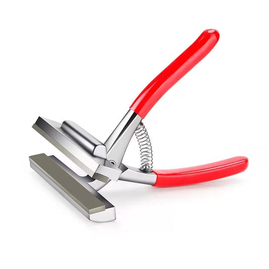 Extra Wide Canvas Pliers with Padded Spring Return Handle for Stretcher Bars Artist Framing Tool