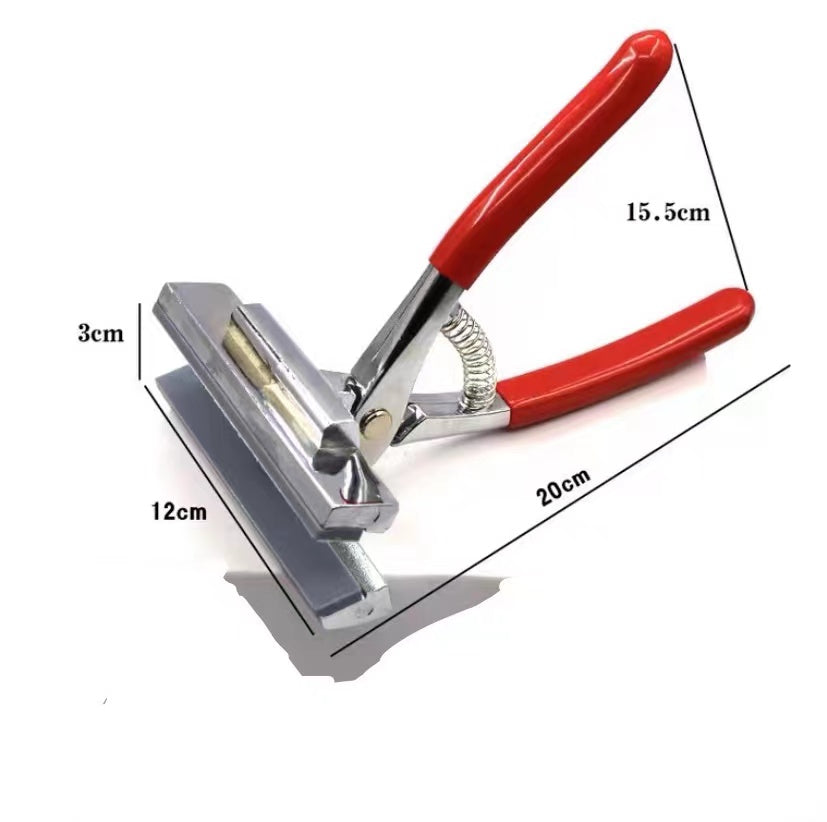 Extra Wide Canvas Pliers with Padded Spring Return Handle for Stretcher Bars Artist Framing Tool