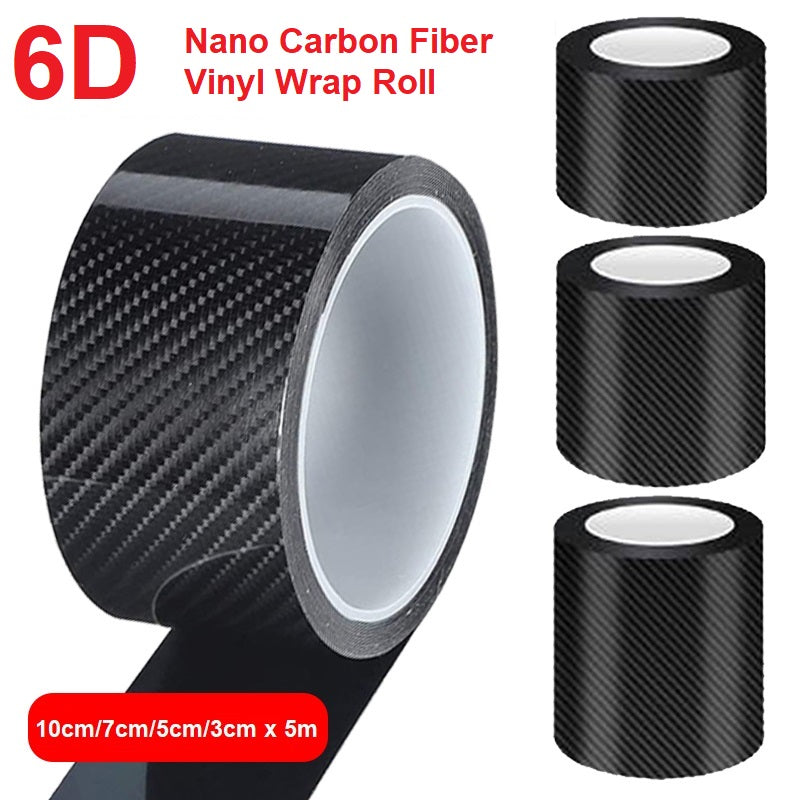 6D Nano Carbon Fiber Vinyl Wrap Roll
