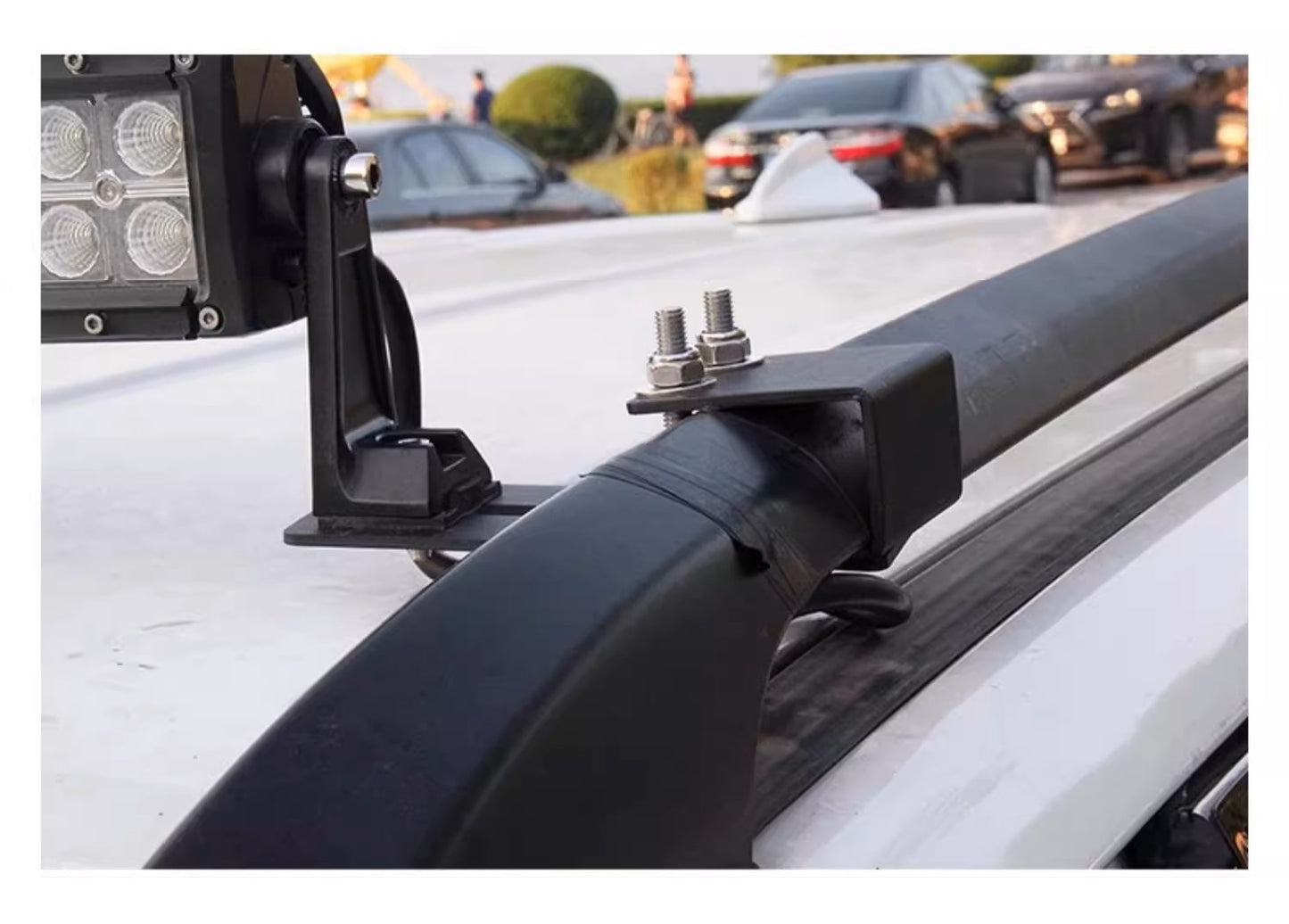Car roof rack bar brackets (Pack of 2)