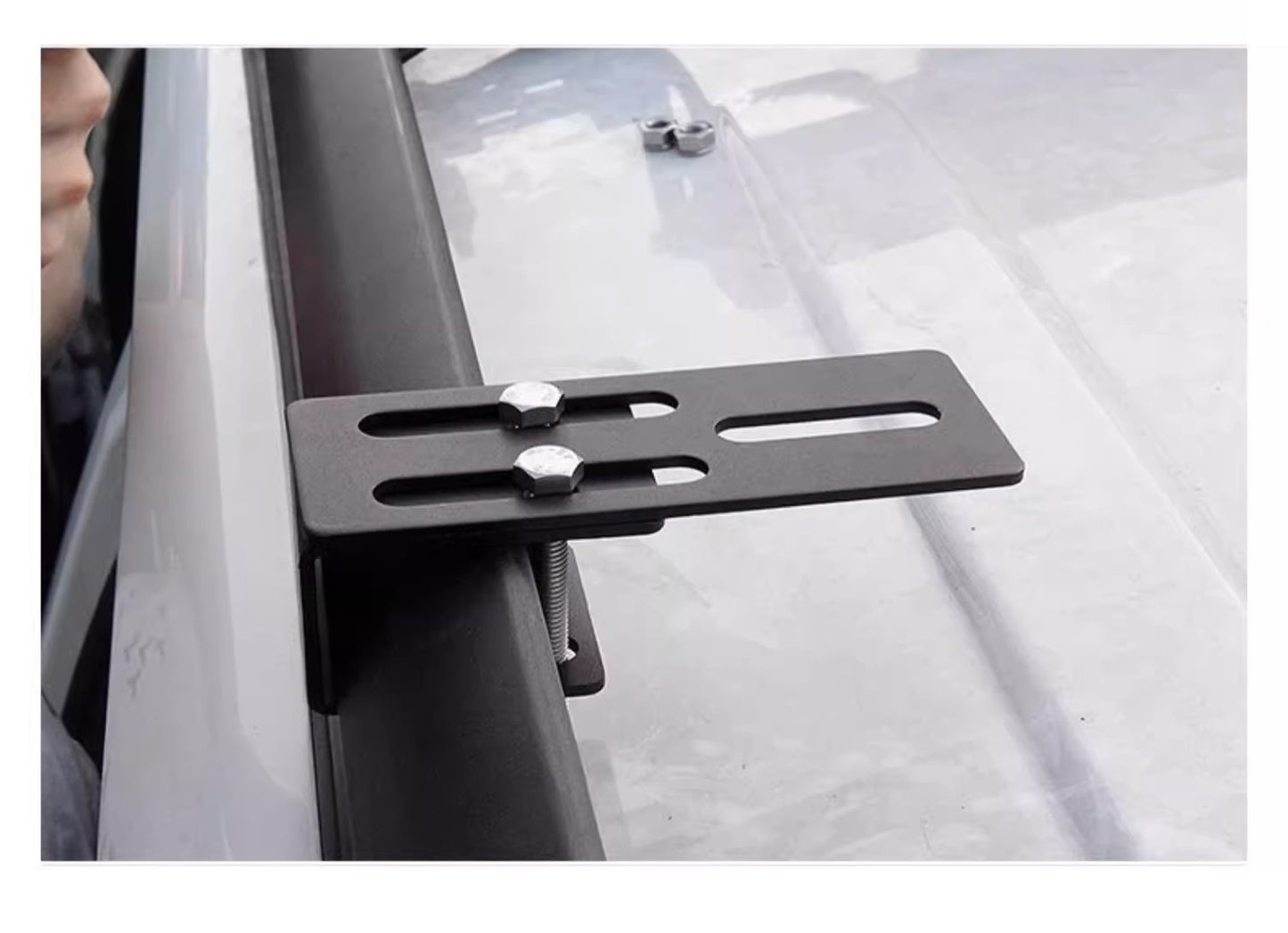 Car roof rack bar brackets (Pack of 2)