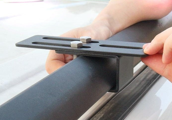 Car roof rack bar brackets (Pack of 2)