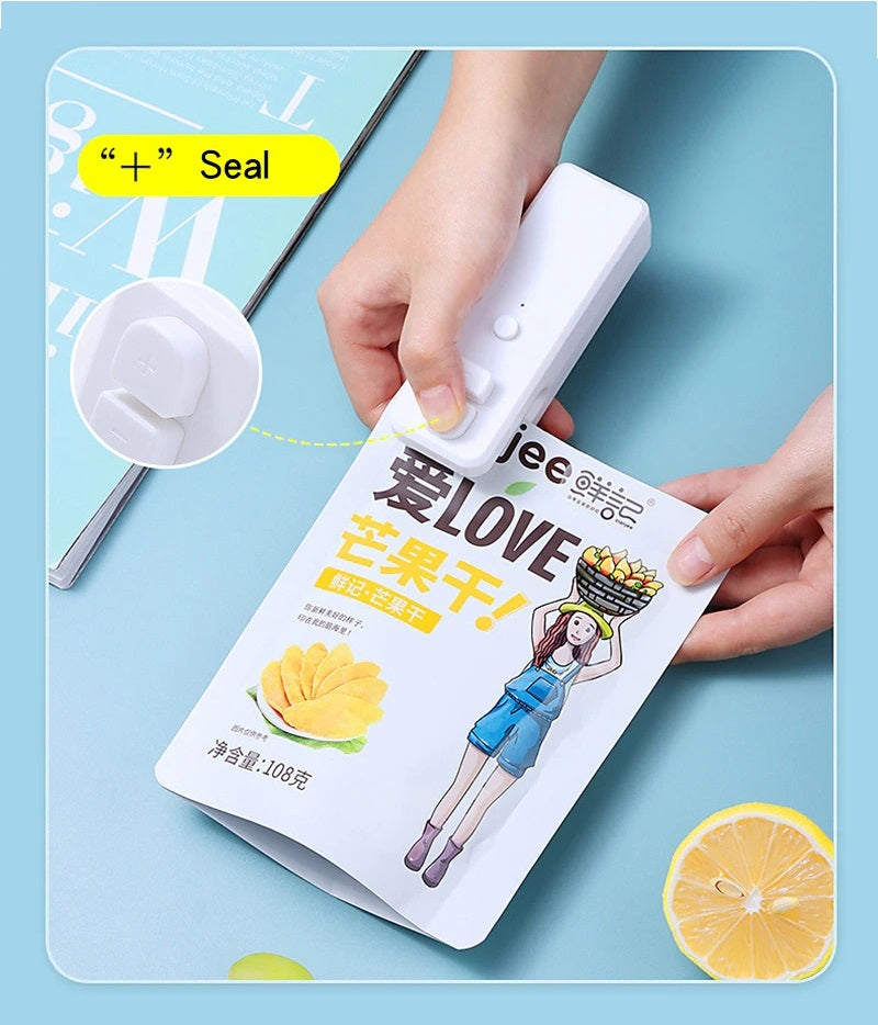 Rechargeable Mini Sealing Machine - Grey