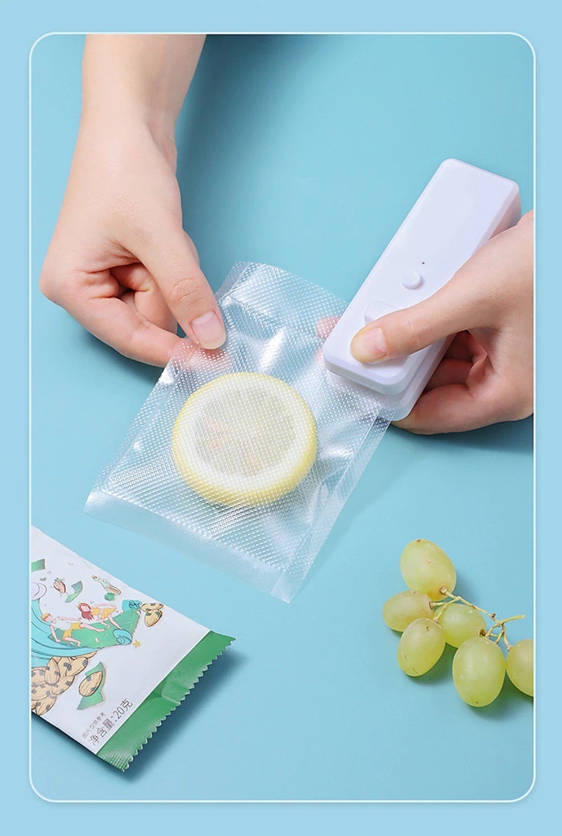 Rechargeable Mini Sealing Machine - Grey
