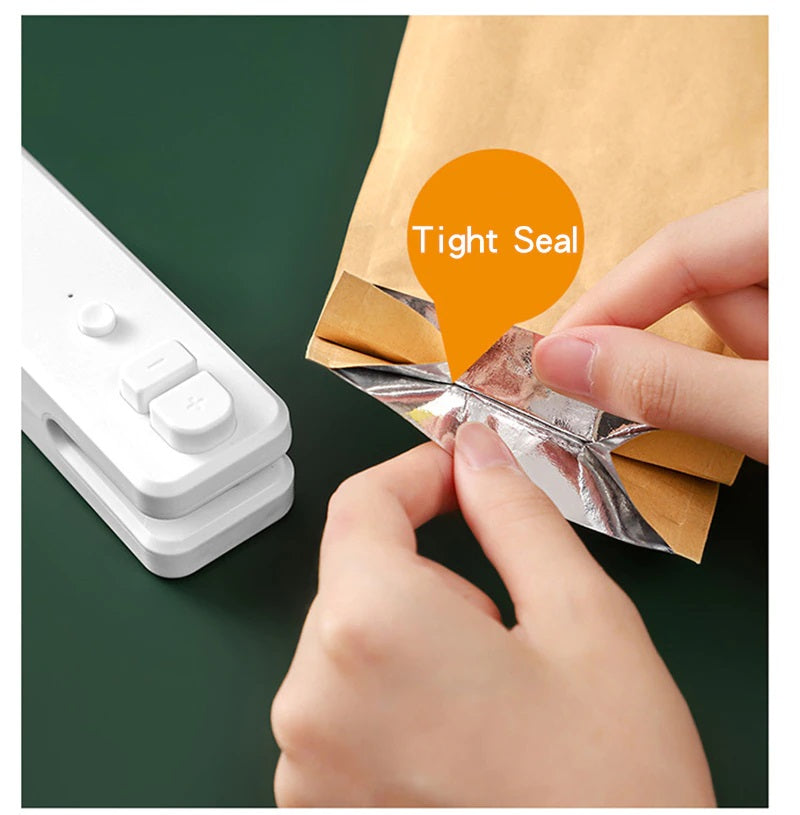 Rechargeable Mini Sealing Machine - Grey