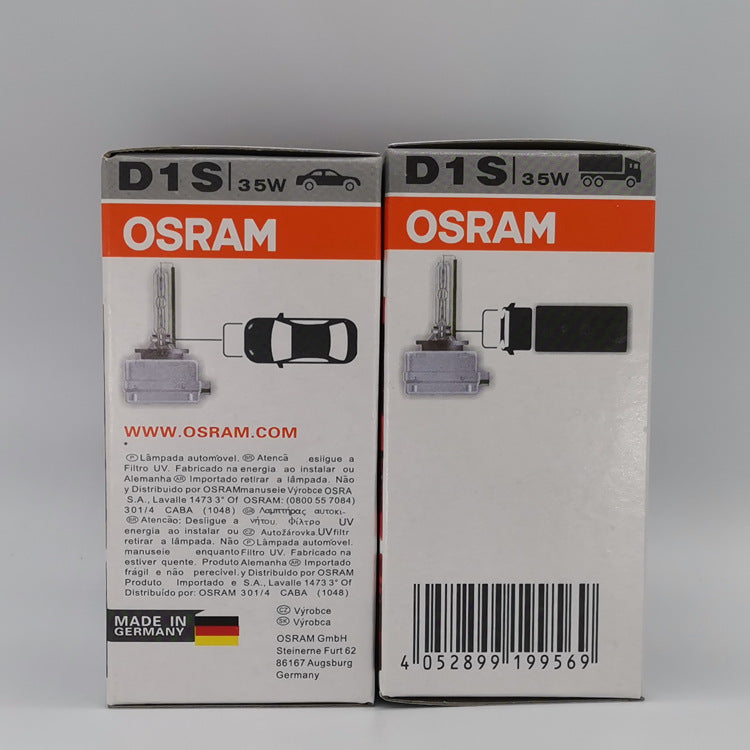 Made in Germany Osram Xenon Globe headlight bulb - D1S 35W 4300K P32d-2 HID 66144 66145