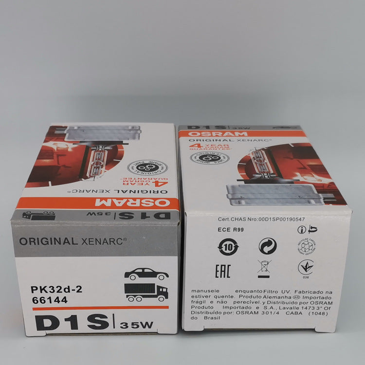 Made in Germany Osram Xenon Globe headlight bulb - D1S 35W 4300K P32d-2 HID 66144 66145