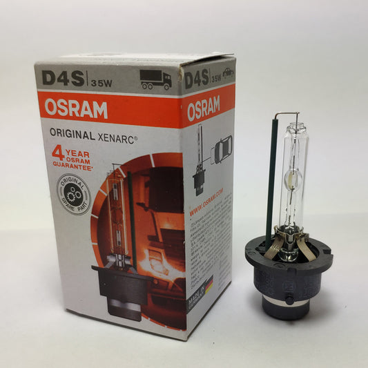 Germany made Osram Xenon Globe headlight bulbs - D4S 35W 4300K P32d - 5 66440 HID