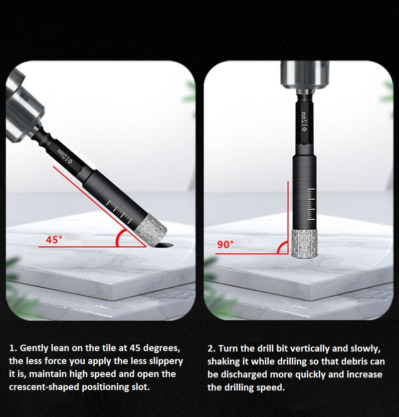 Diamond Holesaw Drill Bit