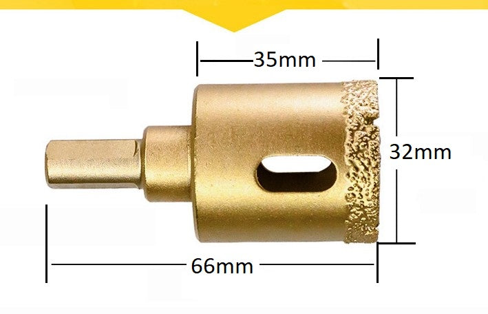 Diamond Holesaw Drill Bit 32mm / 35mm