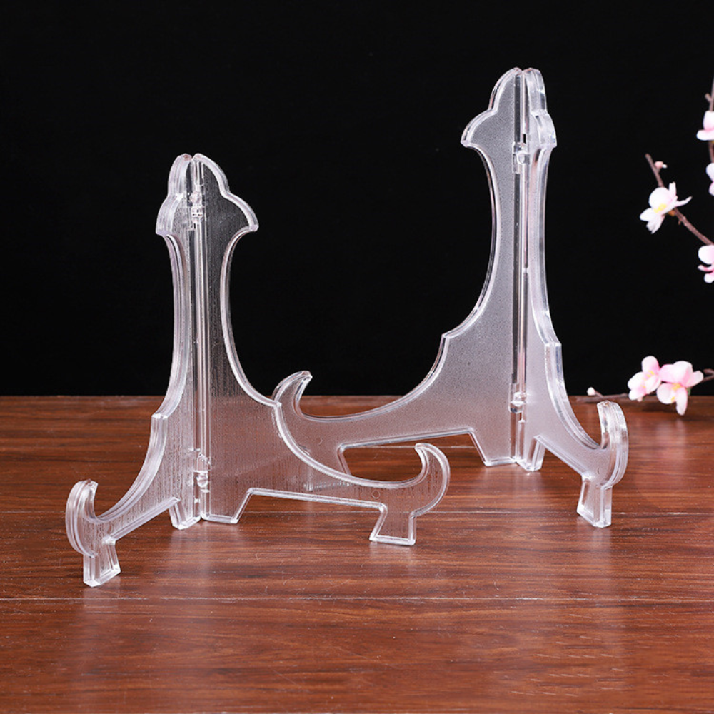 1 x Portable Easels Plate Holders Display Dish Stand Rack