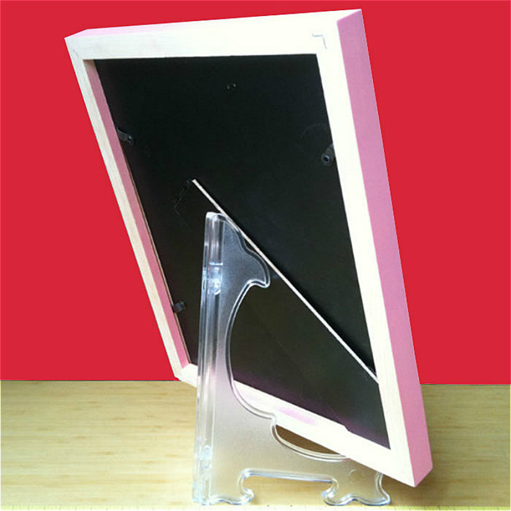 1 x Portable Easels Plate Holders Display Dish Stand Rack