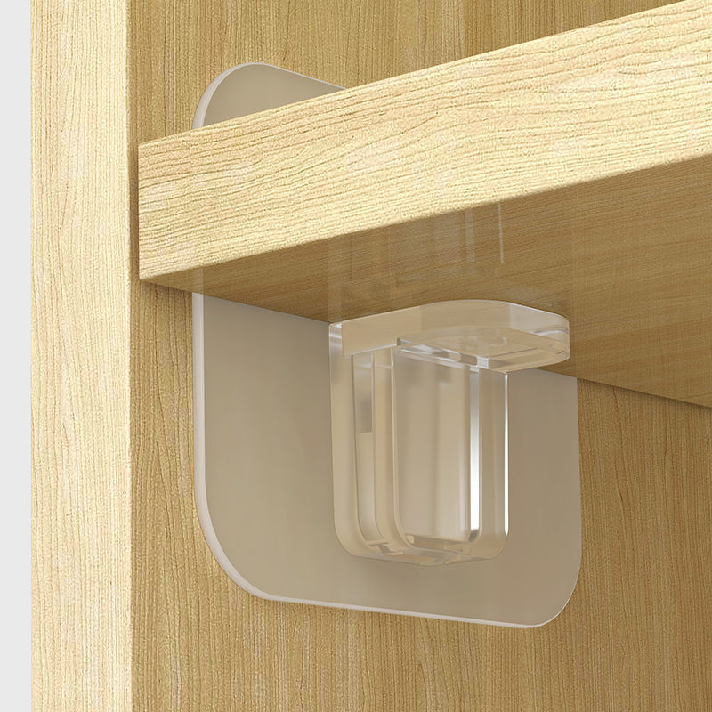 4pcs Drill free shelf support