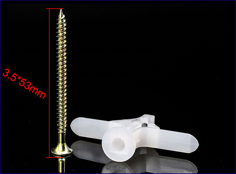 10 sets Drywall anchor and screws for Gib board and Plaster board