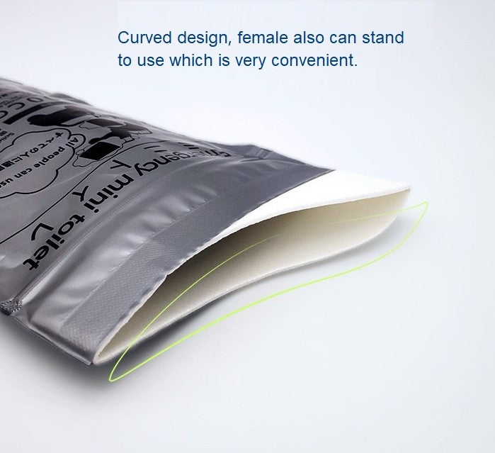 Emergency toilet bag/Travel Mini mobile Toilet bag For Baby/Women/Men seasick carsick spit bag