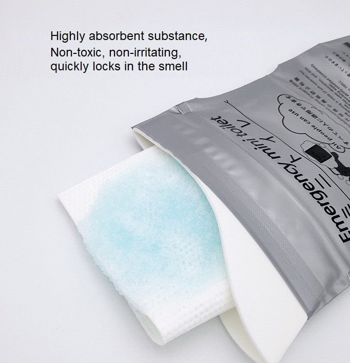 Emergency toilet bag/Travel Mini mobile Toilet bag For Baby/Women/Men seasick carsick spit bag