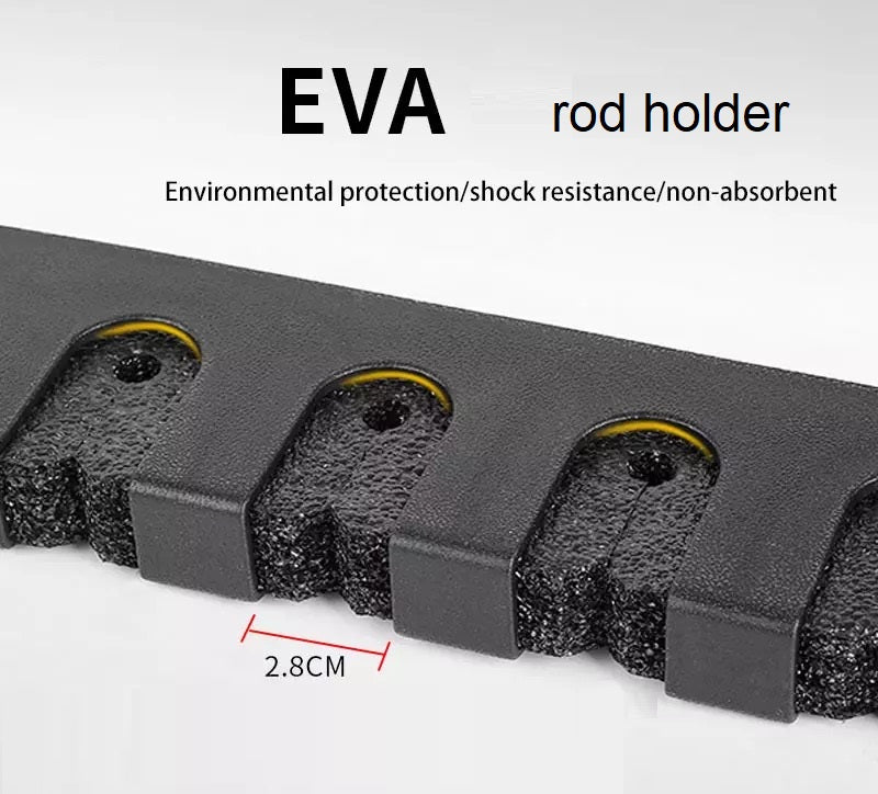 Fishing rod rack Fishing rod organizer