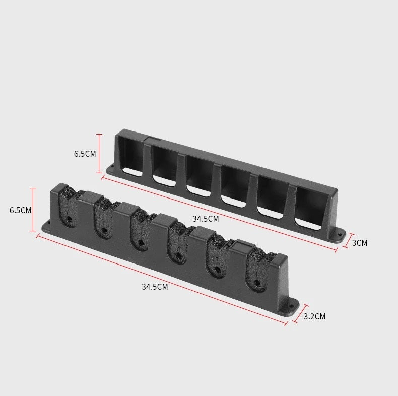 Fishing rod rack Fishing rod organizer