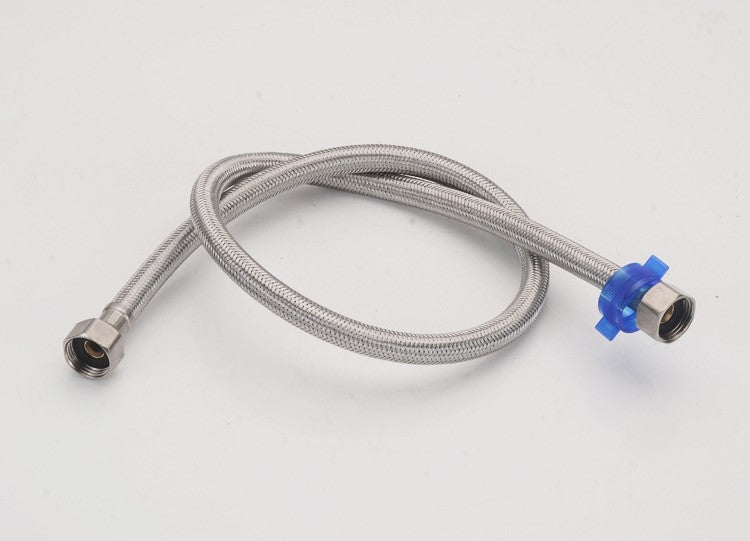 Stainless Steel Extension Hose for Mixer Tap Flexi Hose 15 x 600mm 2pk