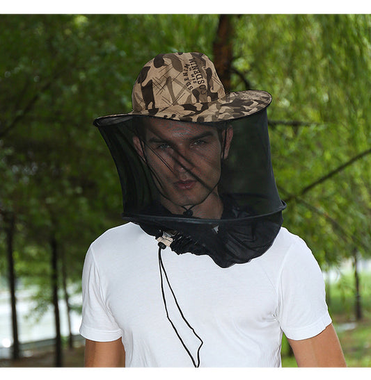 Folding Beekeeping hat Anti-mosquito Net Hat