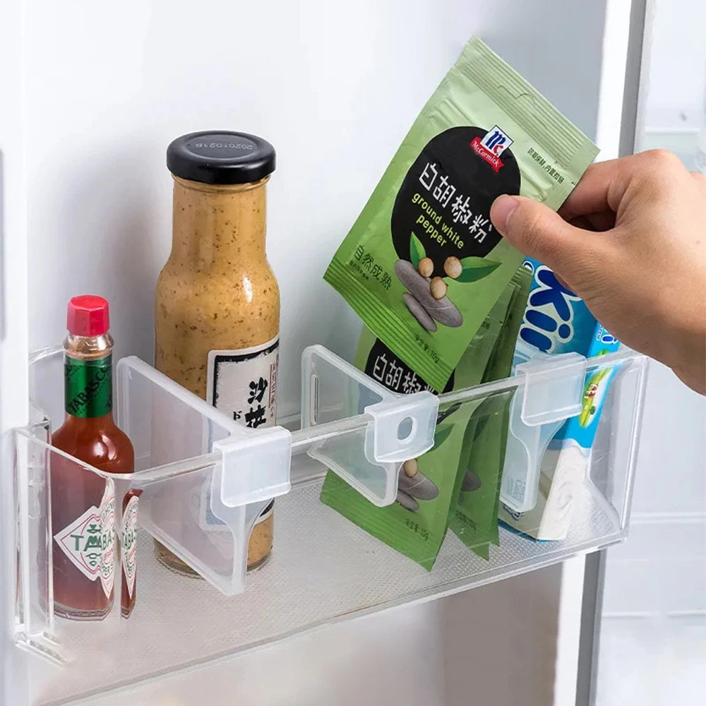 5pcs Fridge Storage Divider Refrigerator Storage Partition Board