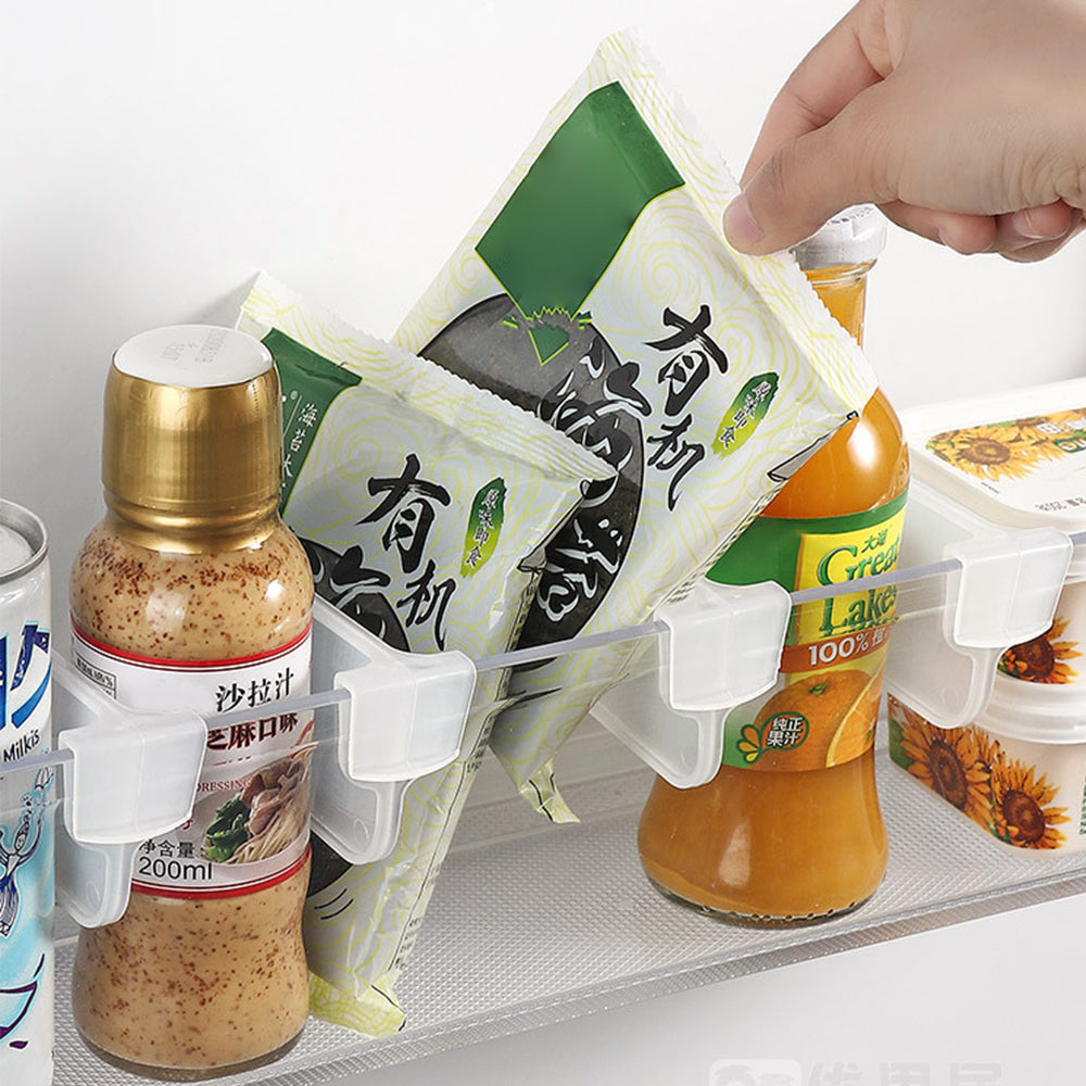 5pcs Fridge Storage Divider Refrigerator Storage Partition Board