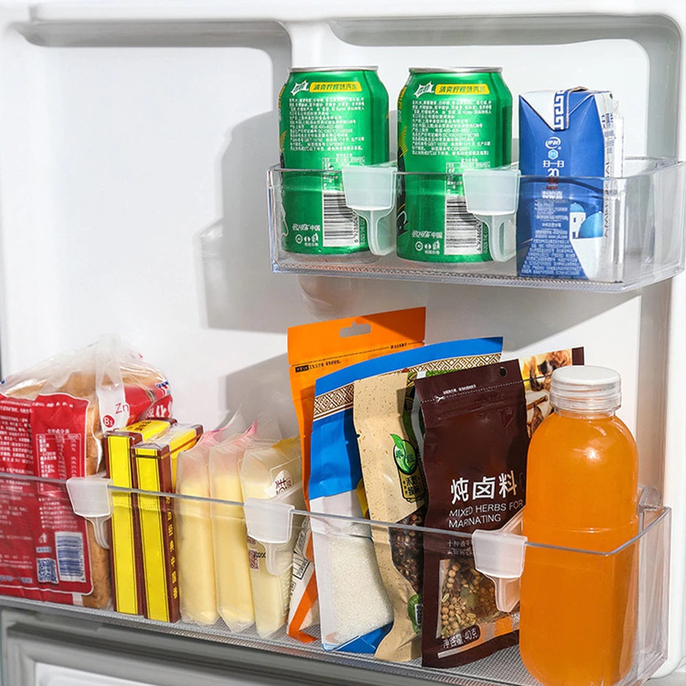 5pcs Fridge Storage Divider Refrigerator Storage Partition Board